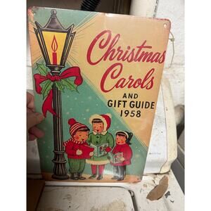 Vintage inspired tin sign